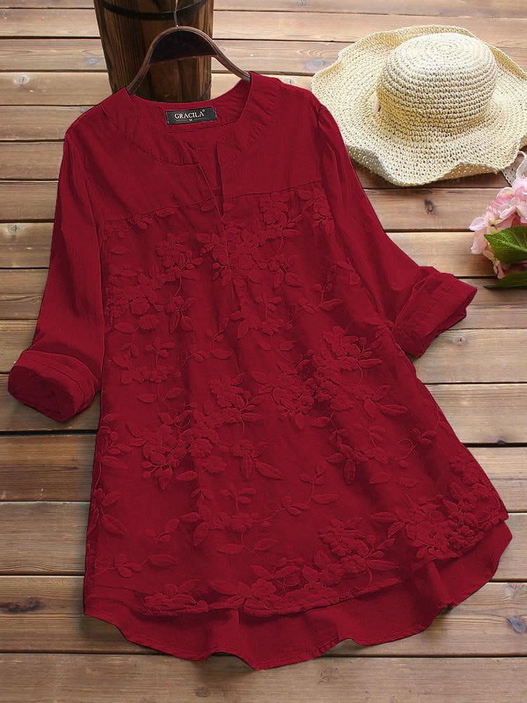 Embroidery Casual Wear Stylish Tunics